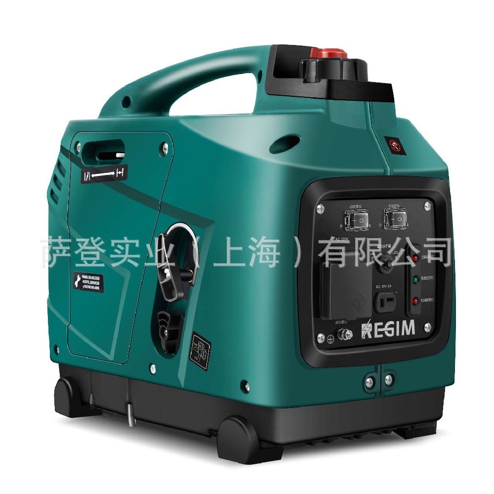 雷吉姆小型2KW靜音汽油家用發電機便攜式